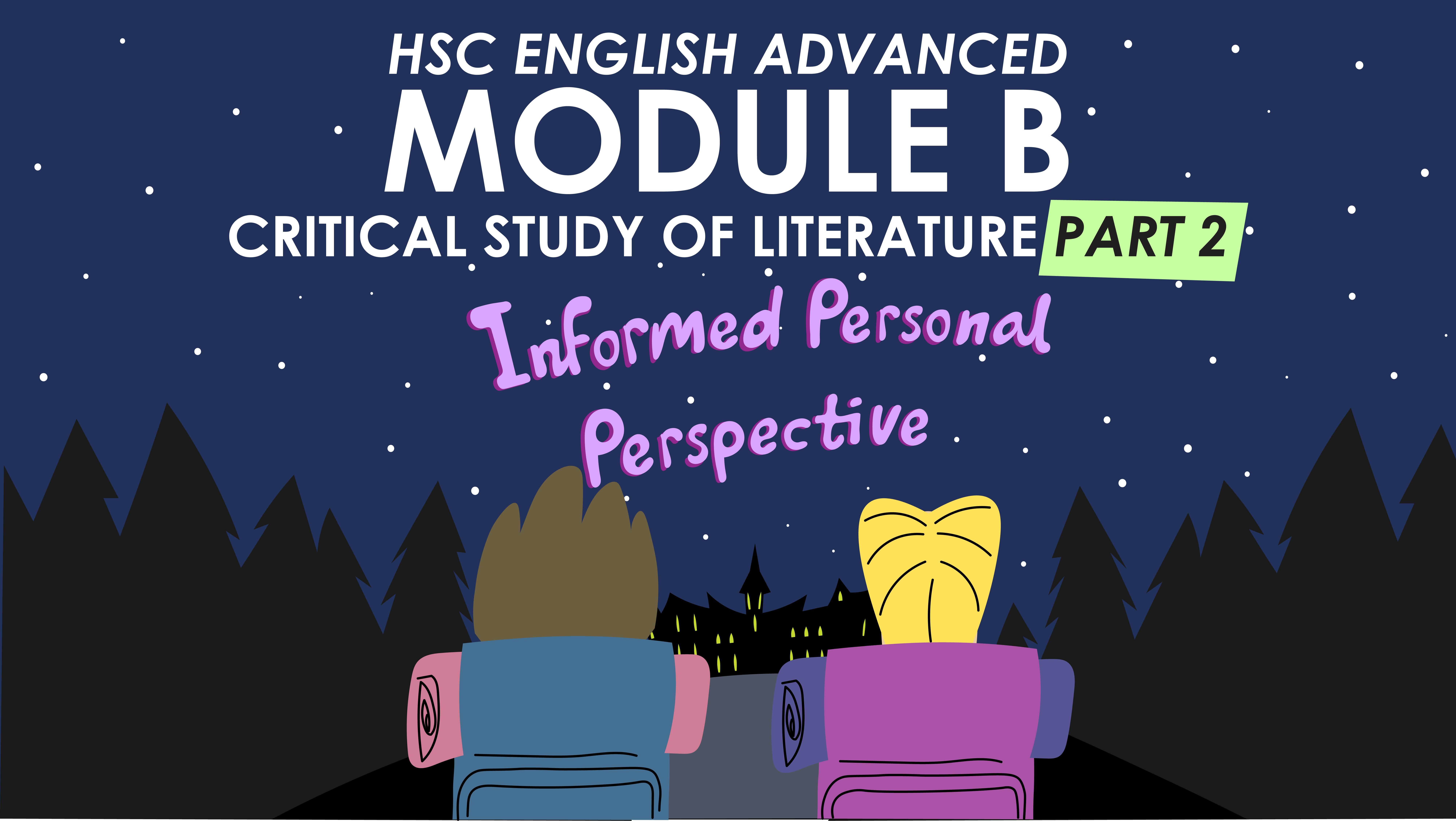 HSC English Advanced Module B Rubric Part 2