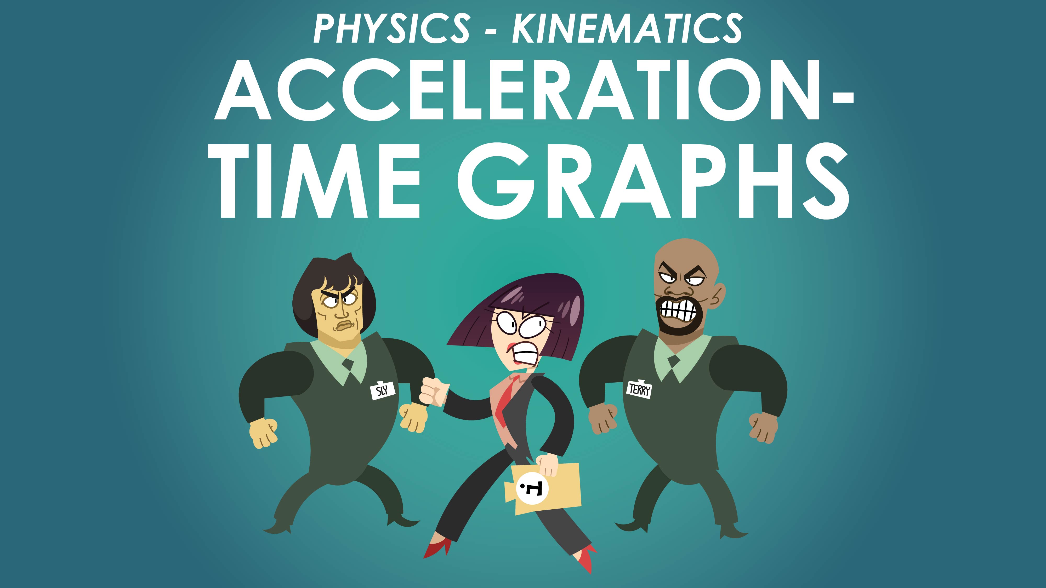 Acceleration-Time Graphs - Motion in a Straight Line