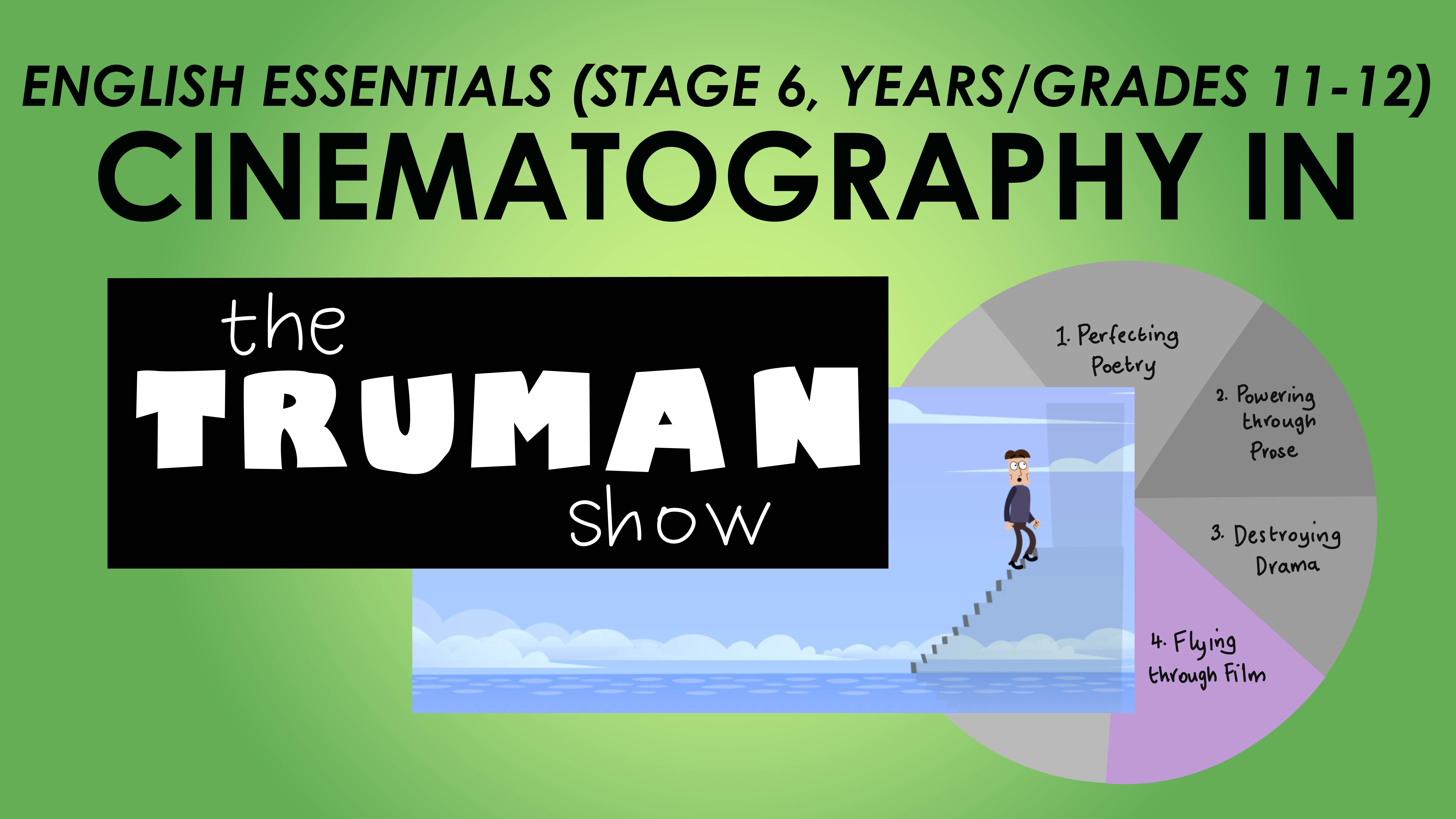 English Essentials - Flying Through Film – Cinematography in the Truman Show (Stage 6, Years/Grades 11-12)