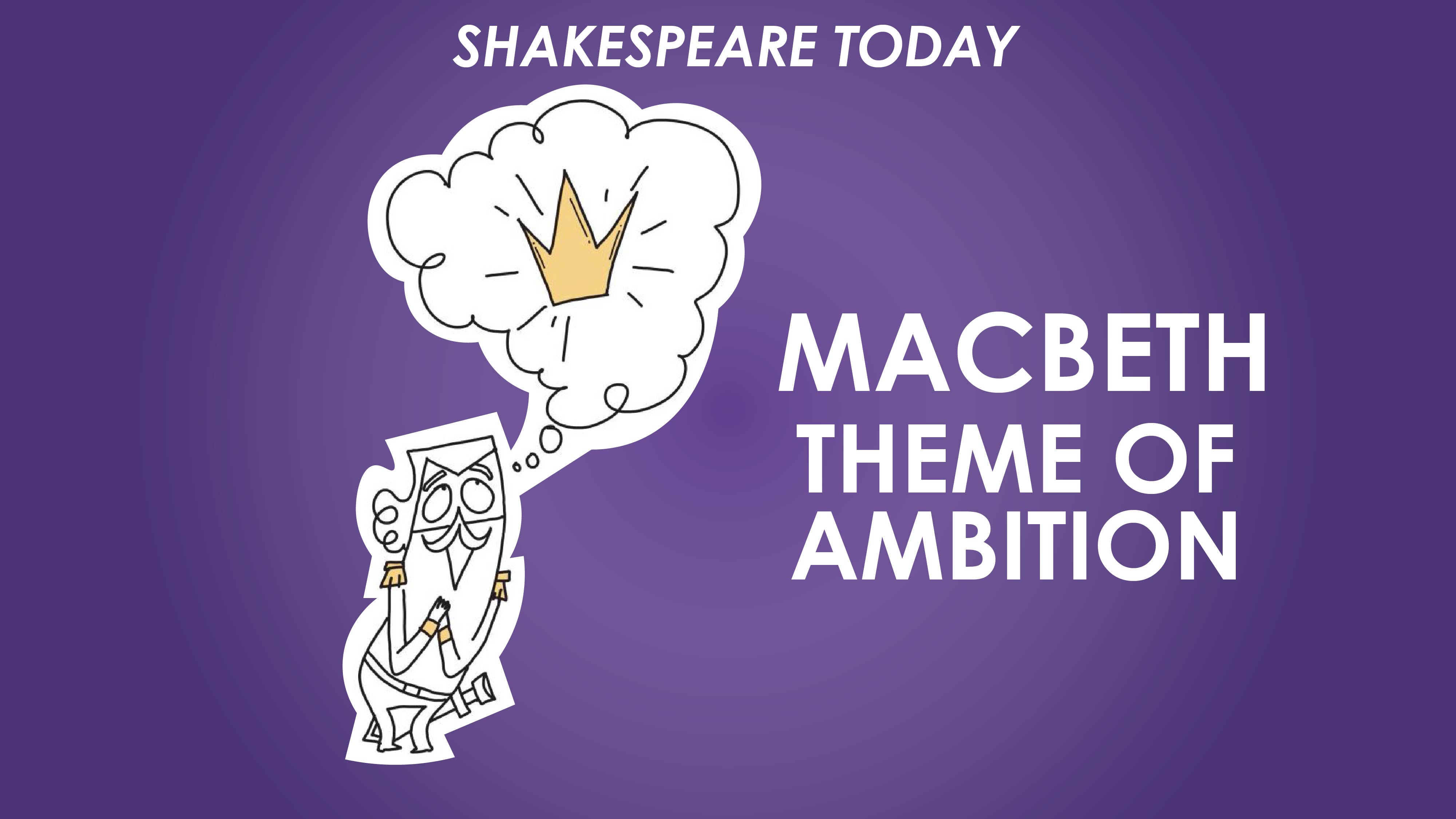 Macbeth Theme of Ambition - Shakespeare Today Series