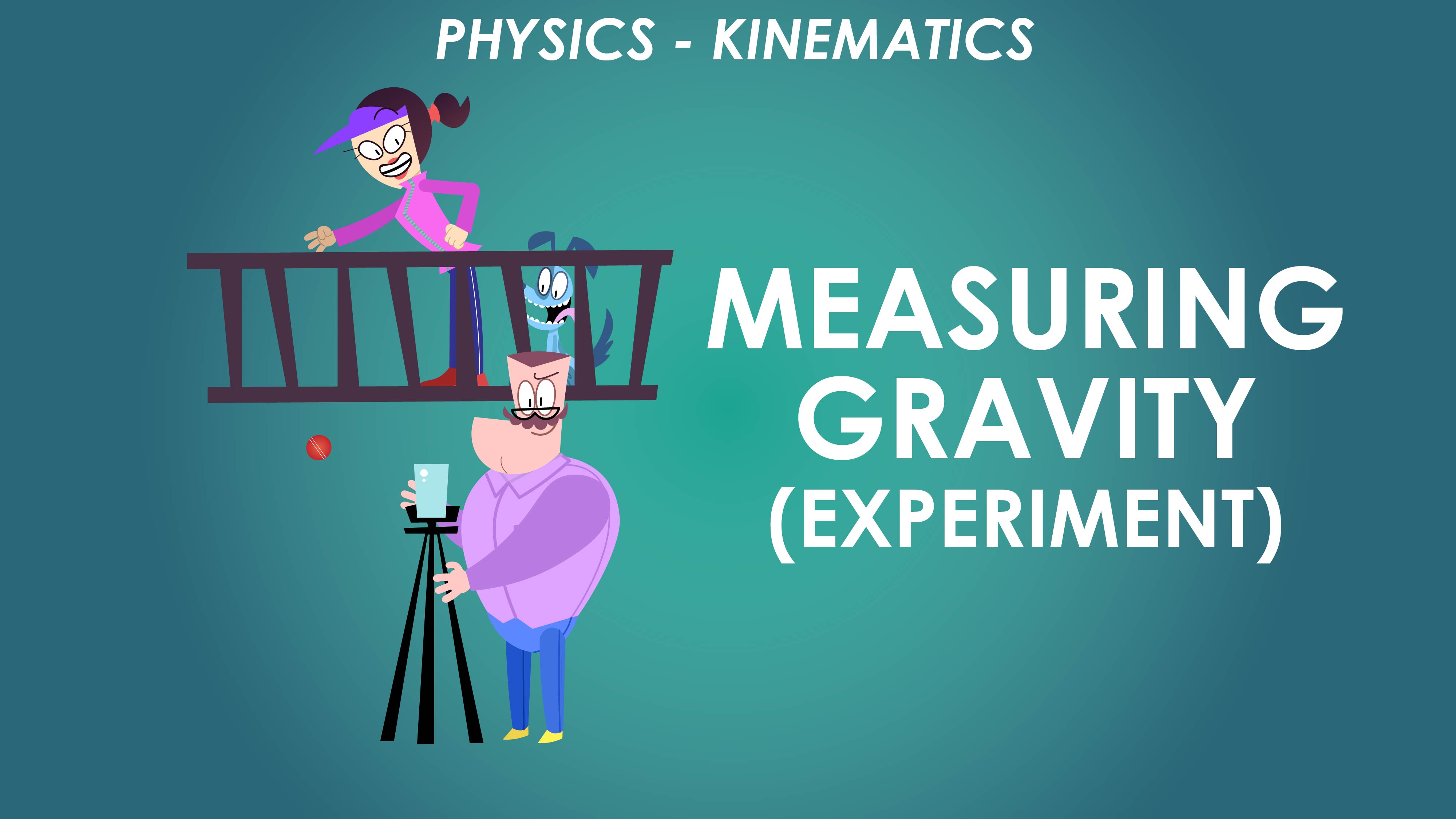 Measuring Gravity 1 - Motion in a Straight Line