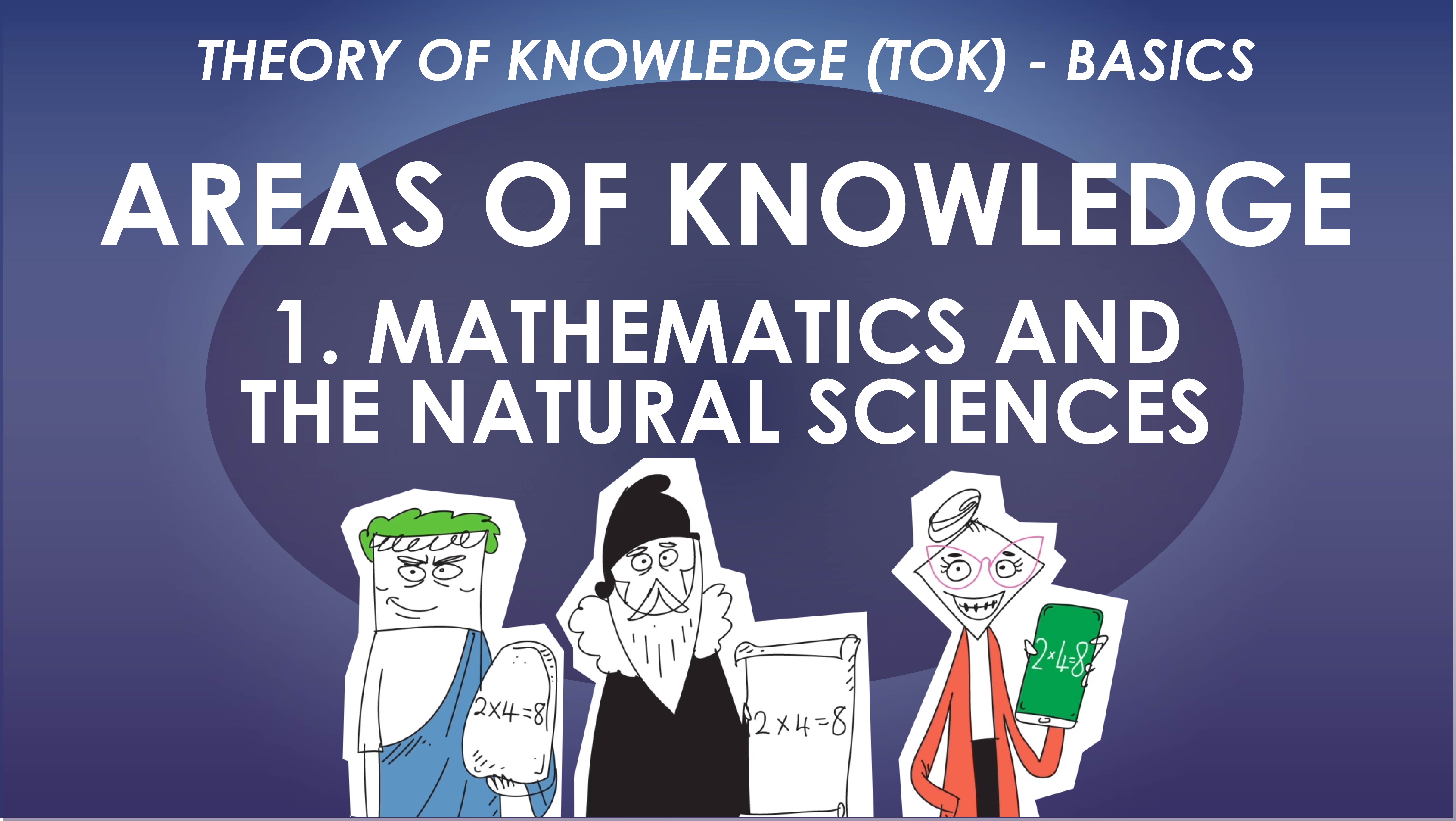 Tackling TOK - Basics - Areas of Knowledge - 1. Mathematics and the Natural Sciences