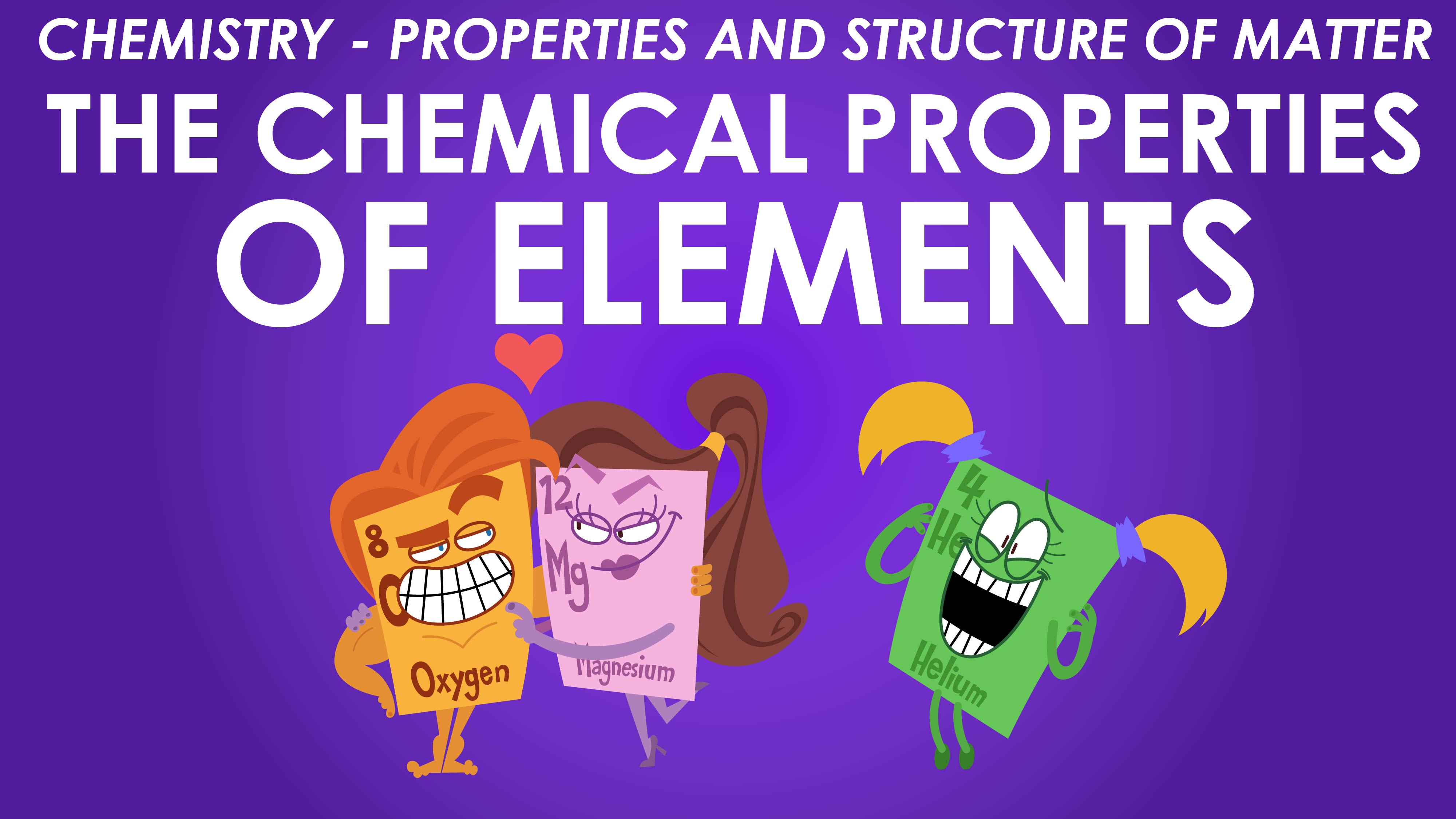 Chemical Properties of Elements - Properties of Matter