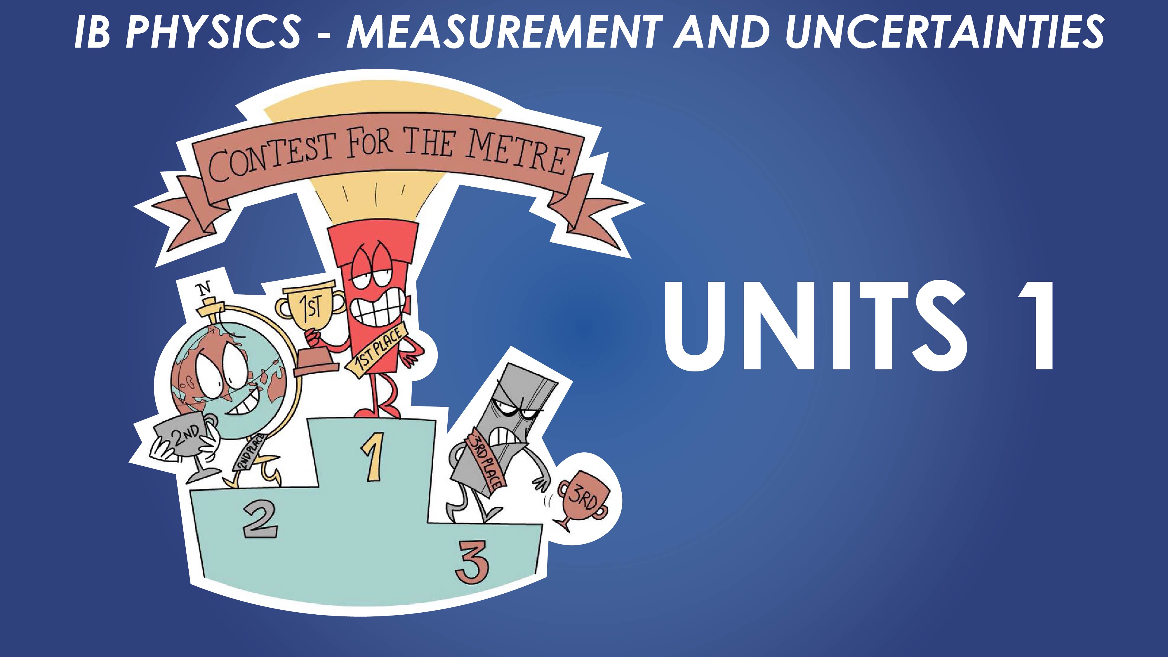 IB Measurement and Uncertainties - Units 1 