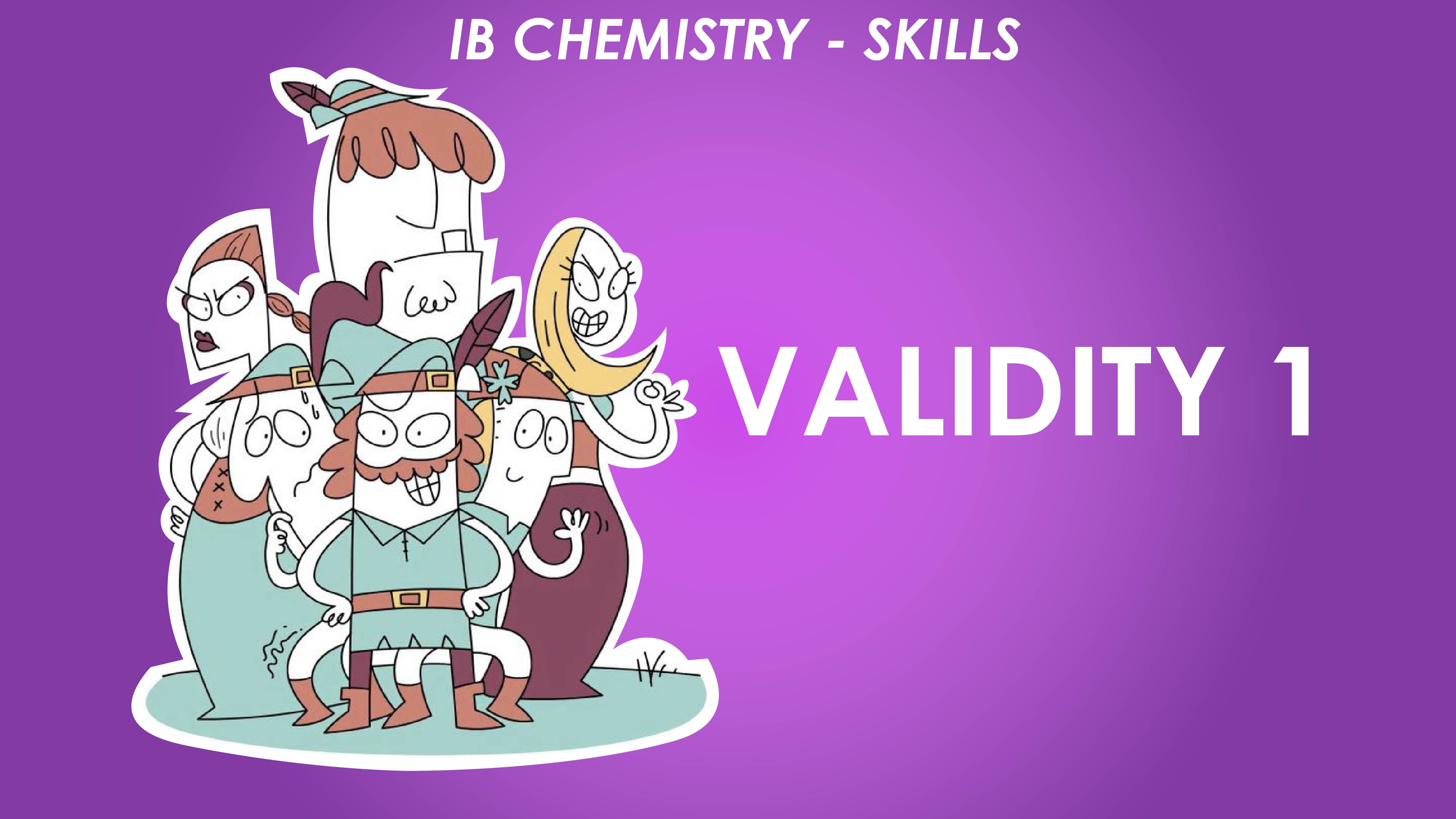 Validity 1 - IB Physics Skills