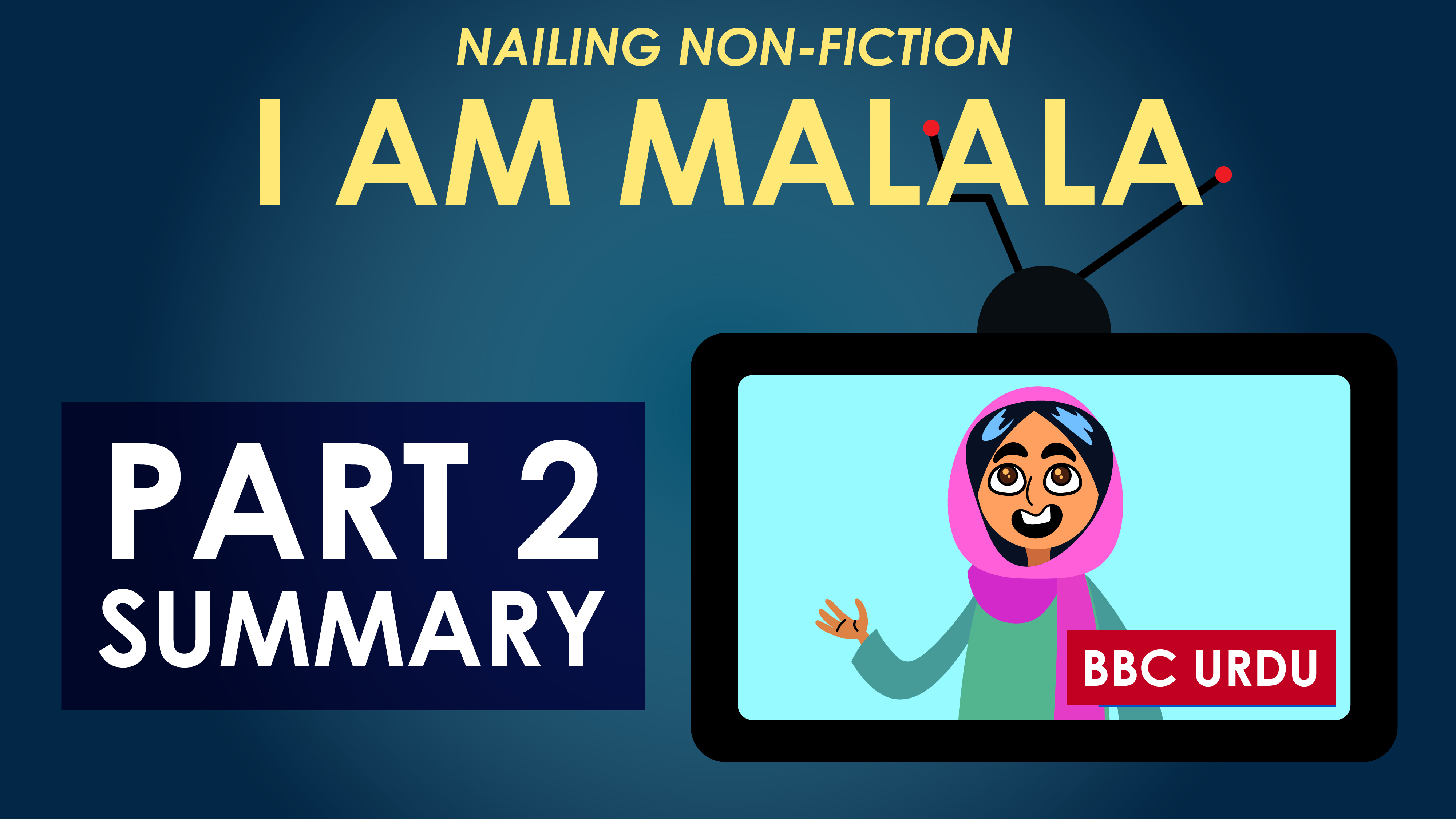 I Am Malala - Prologue and Part 2 - Nailing Non-Fiction Series