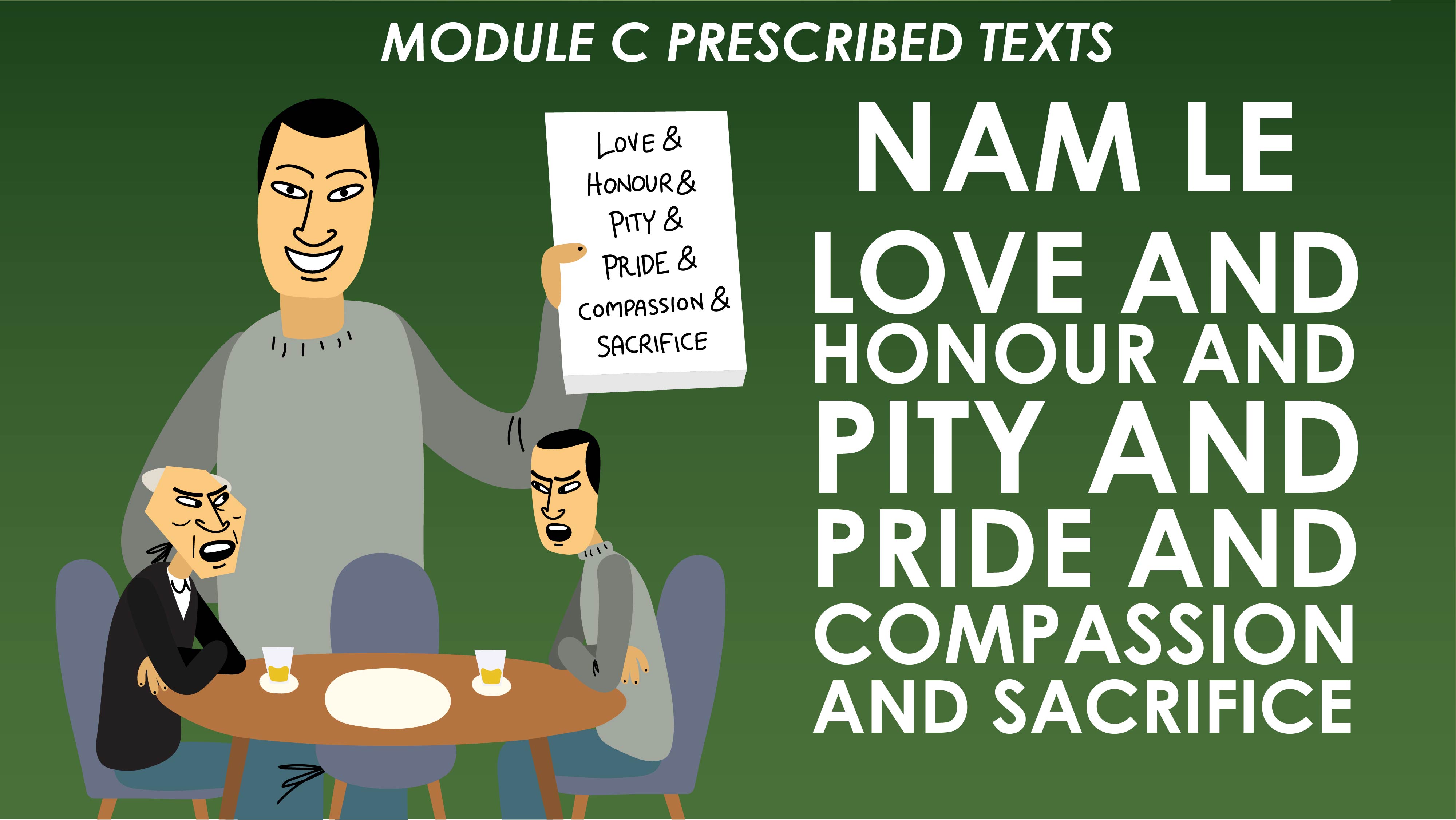 HSC English Advanced Module C - Nam Le - Love and Honour and Pity and Pride and Compassion and Sacrifice