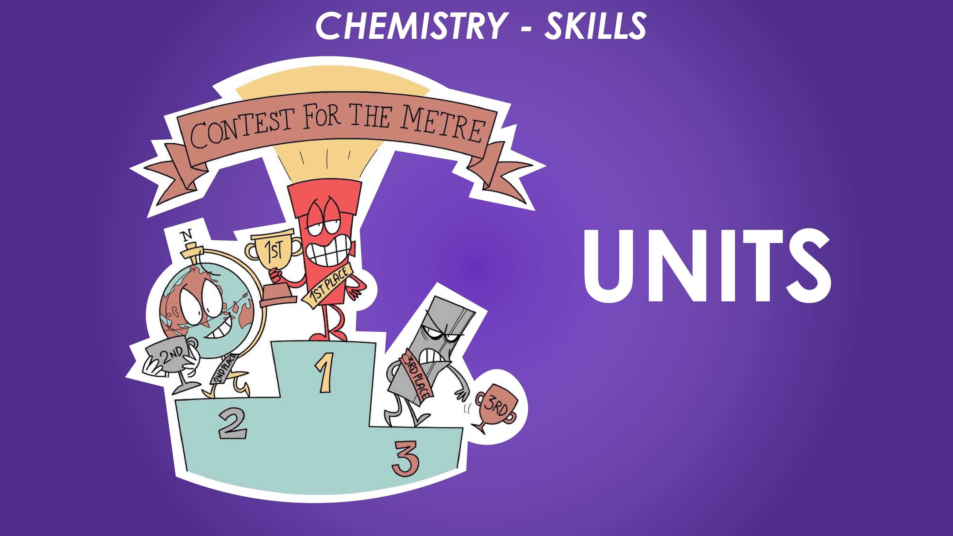Units - Chemistry Skills