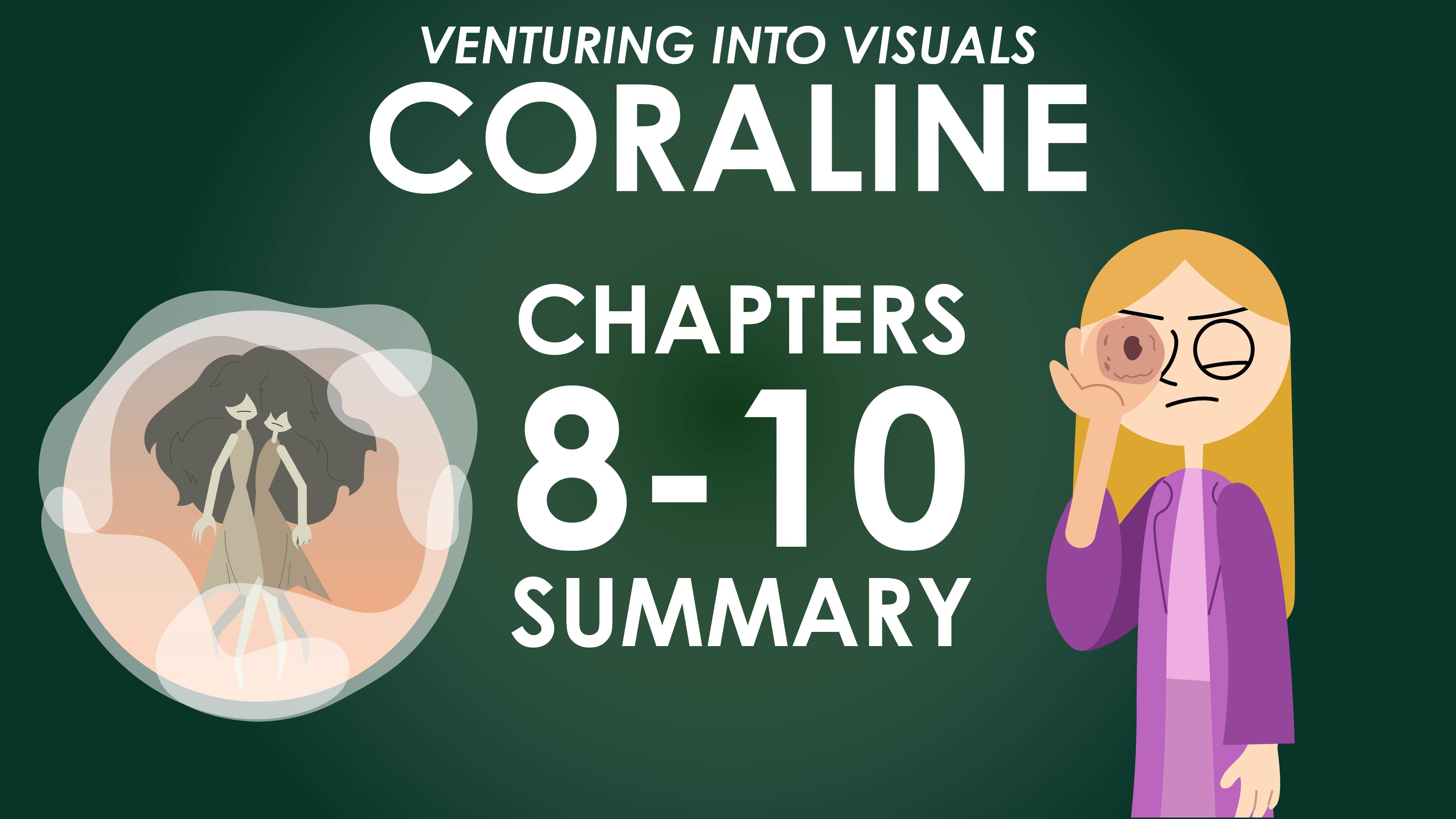 Coraline - Neil Gaiman - Chapters 8-10 - Venturing Into Visuals Series	