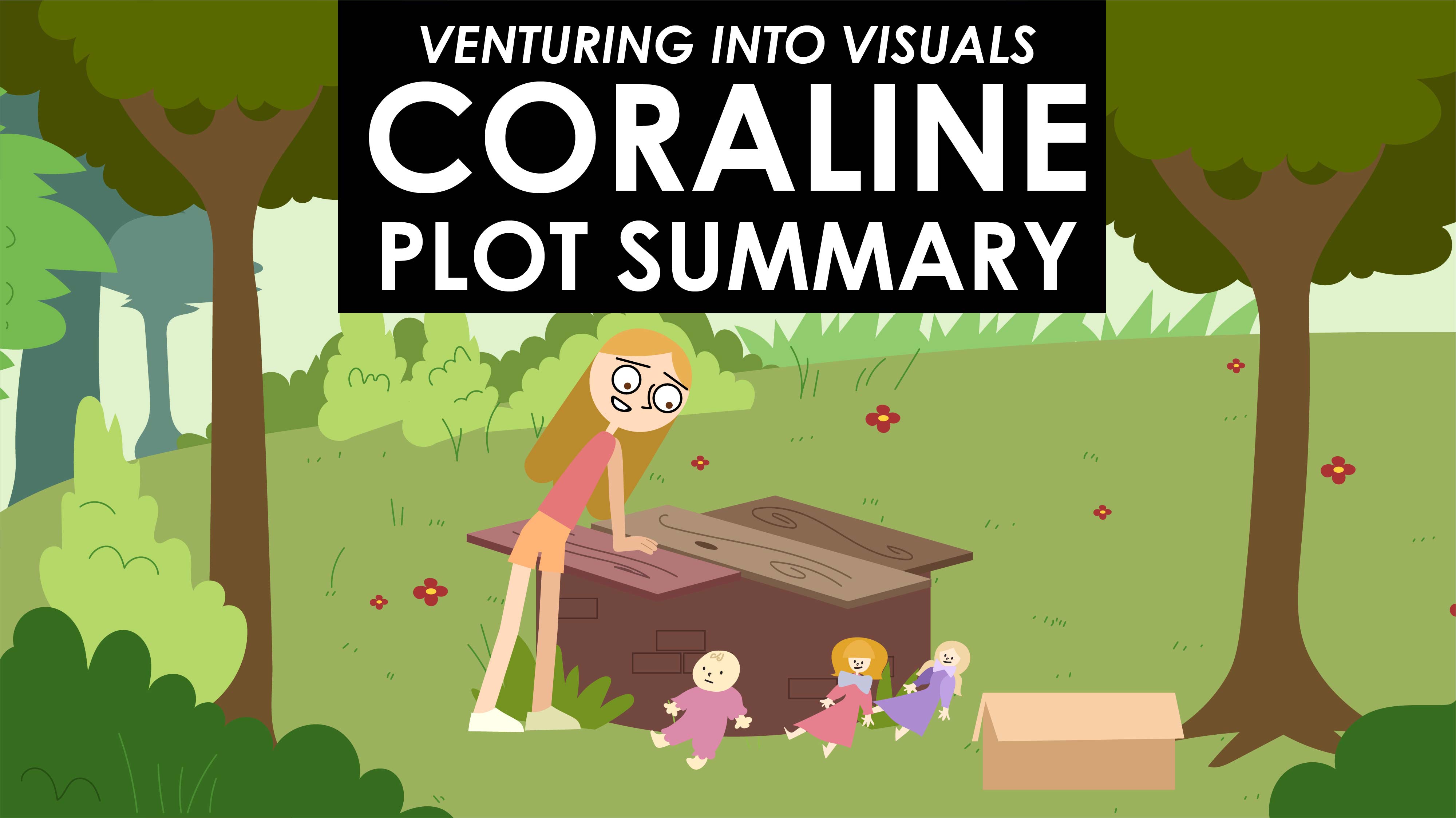 Coraline - Neil Gaiman - Plot Summary - Venturing Into Visuals Series