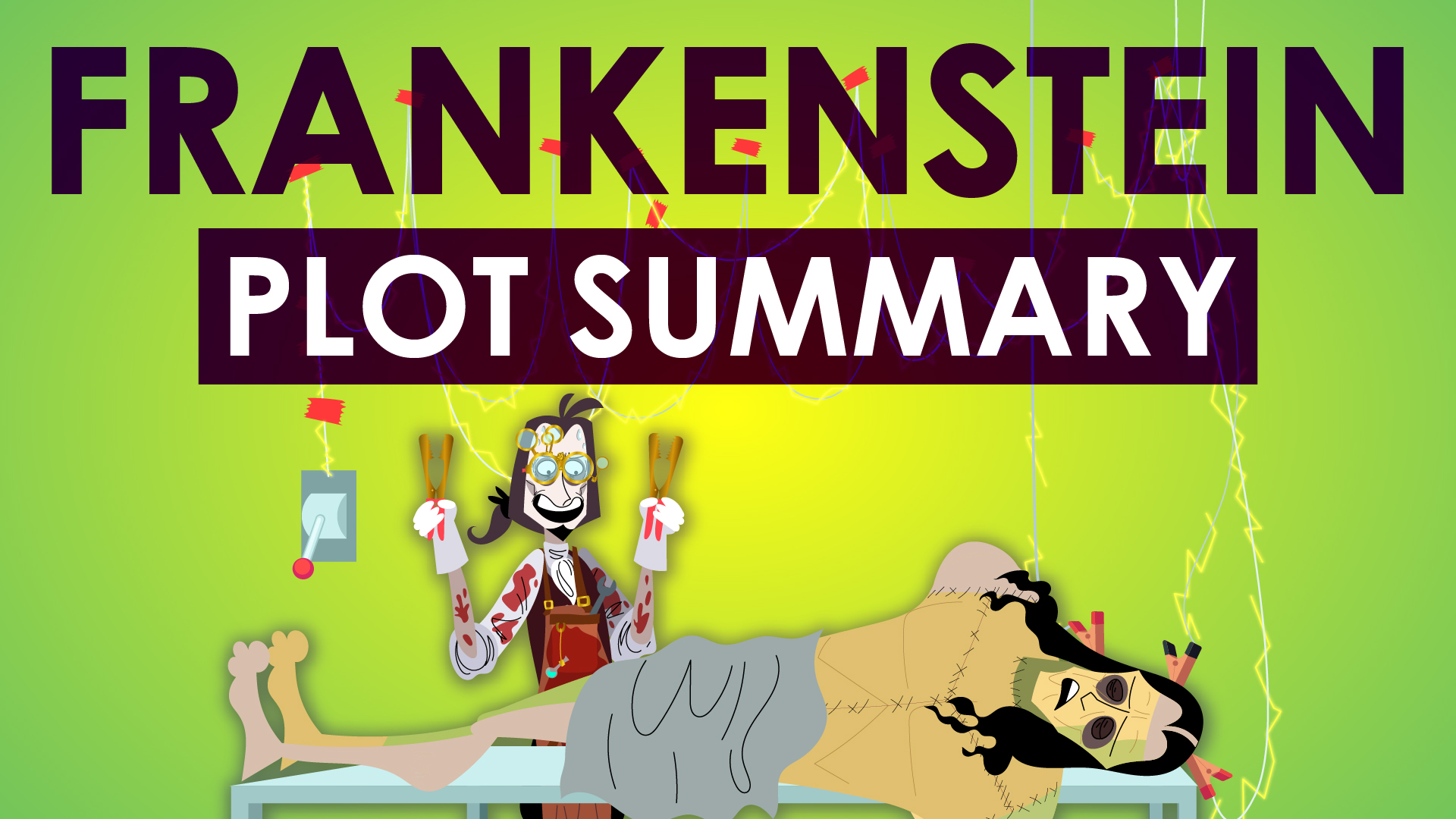 Frankenstein - Mary Shelley - Plot Summary - Powering Through Prose Series