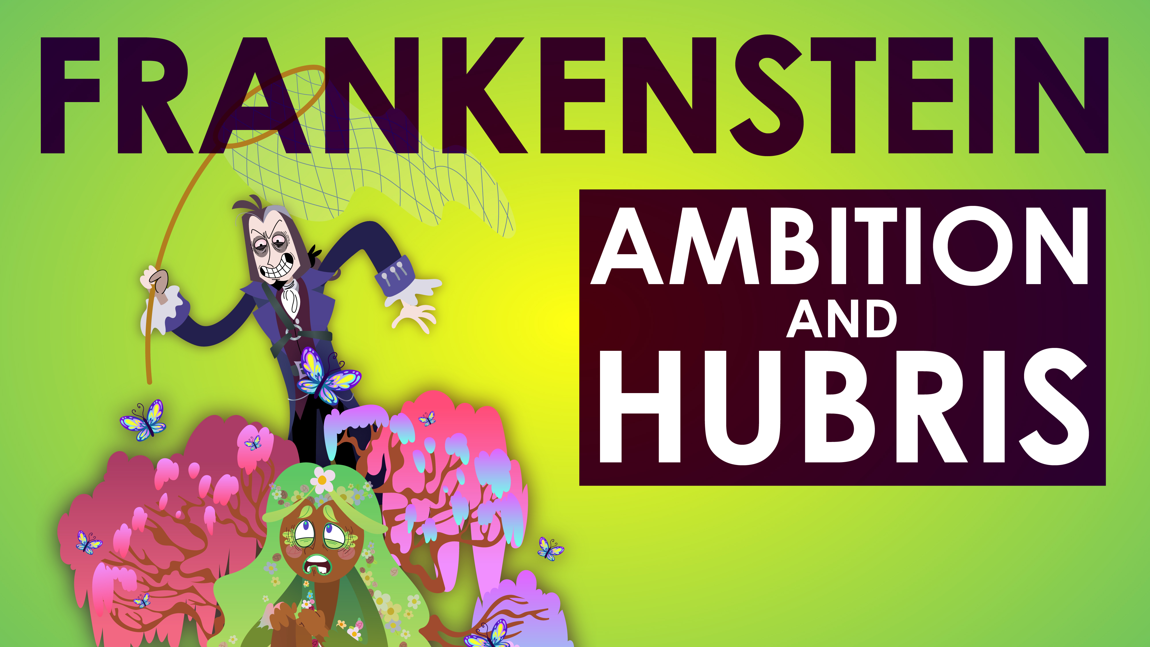 Frankenstein - Mary Shelley - Theme of Ambition and Hubris - Powering Through Prose Series