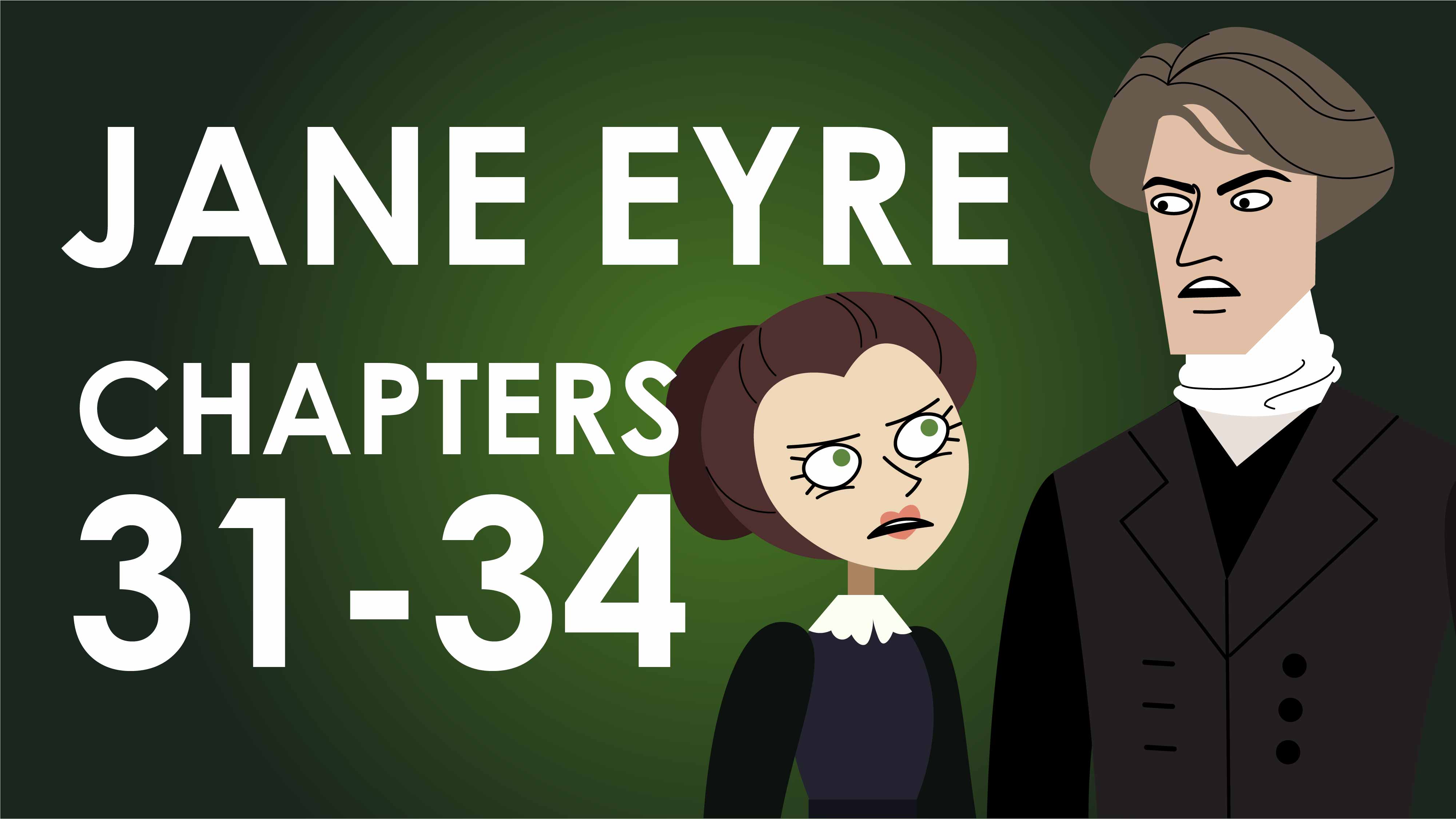 Jane Eyre - Charlotte Brontë - Chapters 31-34 summary - Powering Through Prose Series	
