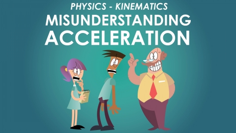 Misunderstanding Acceleration - Motion in a Straight Line