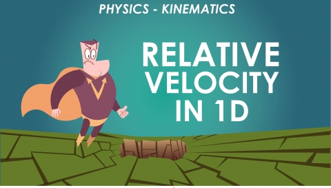 Relative Velocity in 1D - Motion in a Straight Line