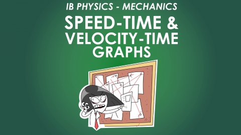 IB Mechanics - Speed-time and Velocity-time Graphs